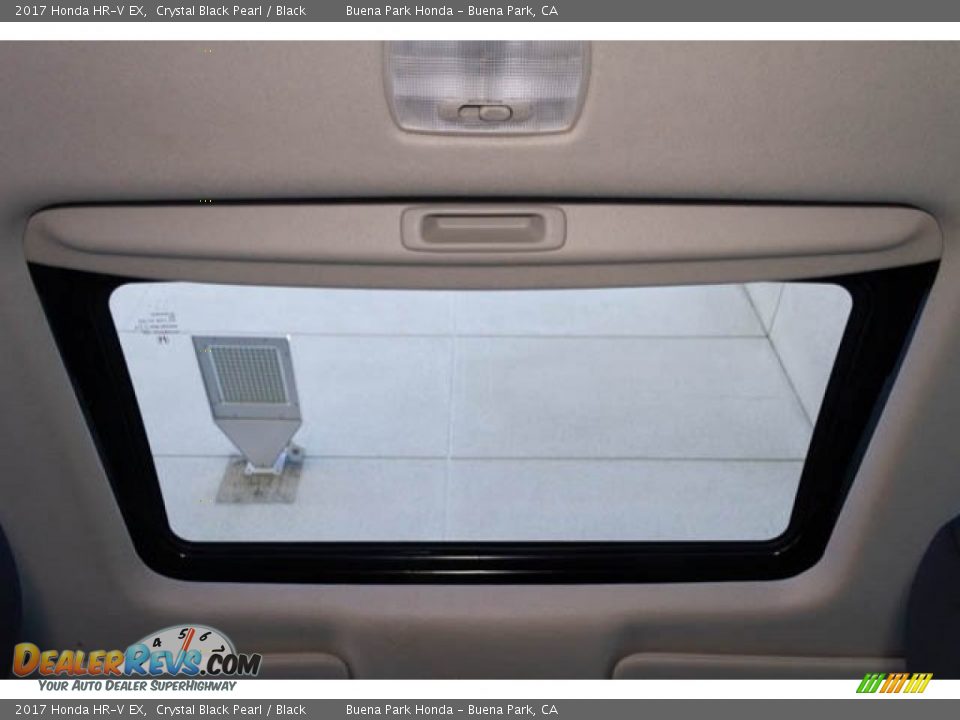 2017 Honda HR-V EX Crystal Black Pearl / Black Photo #17