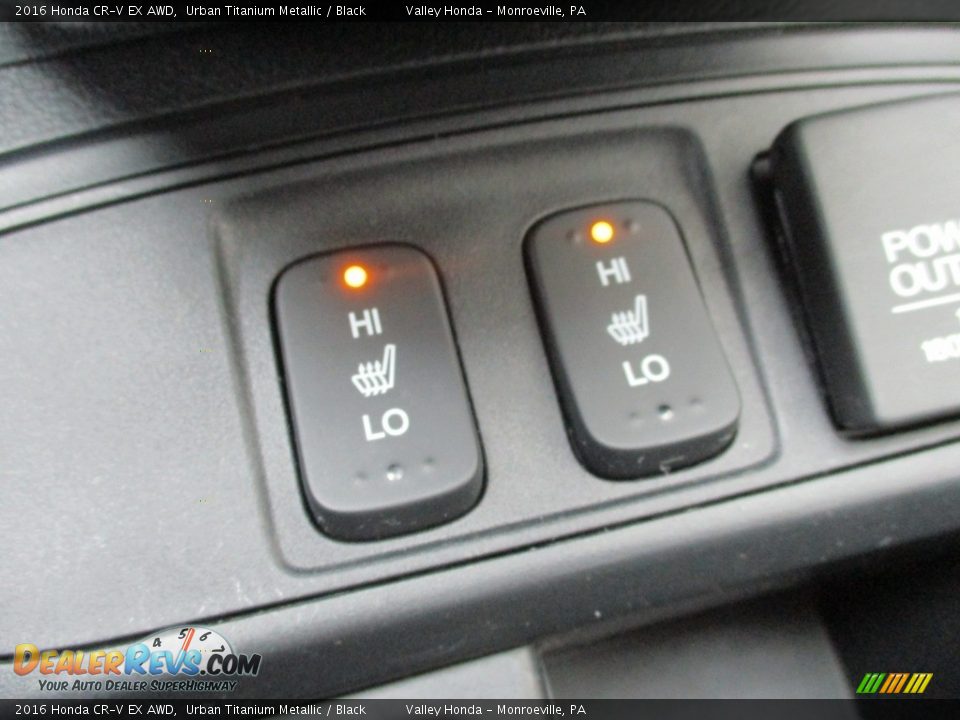 2016 Honda CR-V EX AWD Urban Titanium Metallic / Black Photo #17