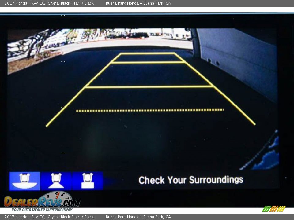 2017 Honda HR-V EX Crystal Black Pearl / Black Photo #25