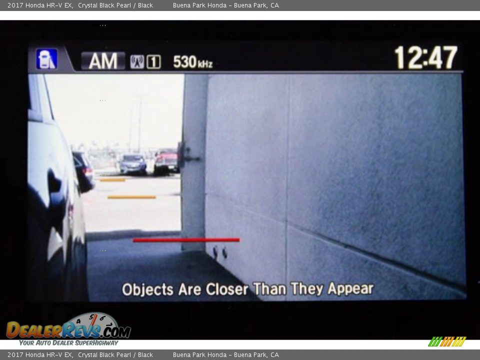 2017 Honda HR-V EX Crystal Black Pearl / Black Photo #26