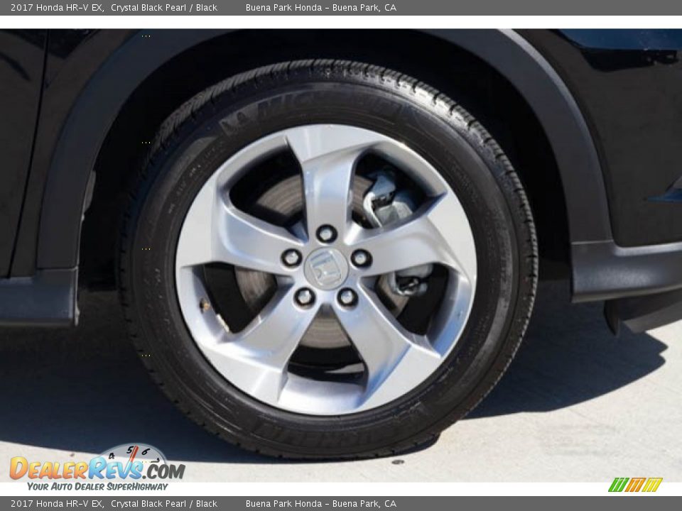 2017 Honda HR-V EX Crystal Black Pearl / Black Photo #35