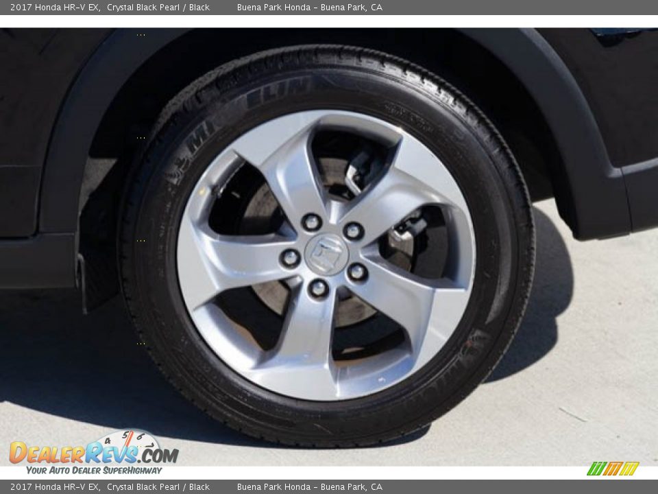 2017 Honda HR-V EX Crystal Black Pearl / Black Photo #36