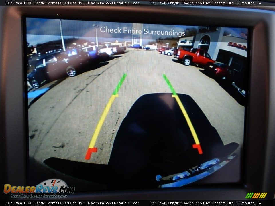 2019 Ram 1500 Classic Express Quad Cab 4x4 Maximum Steel Metallic / Black Photo #18