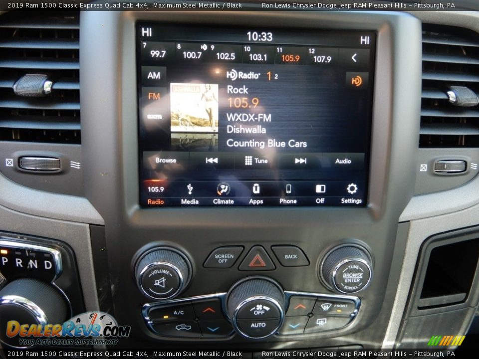 2019 Ram 1500 Classic Express Quad Cab 4x4 Maximum Steel Metallic / Black Photo #19