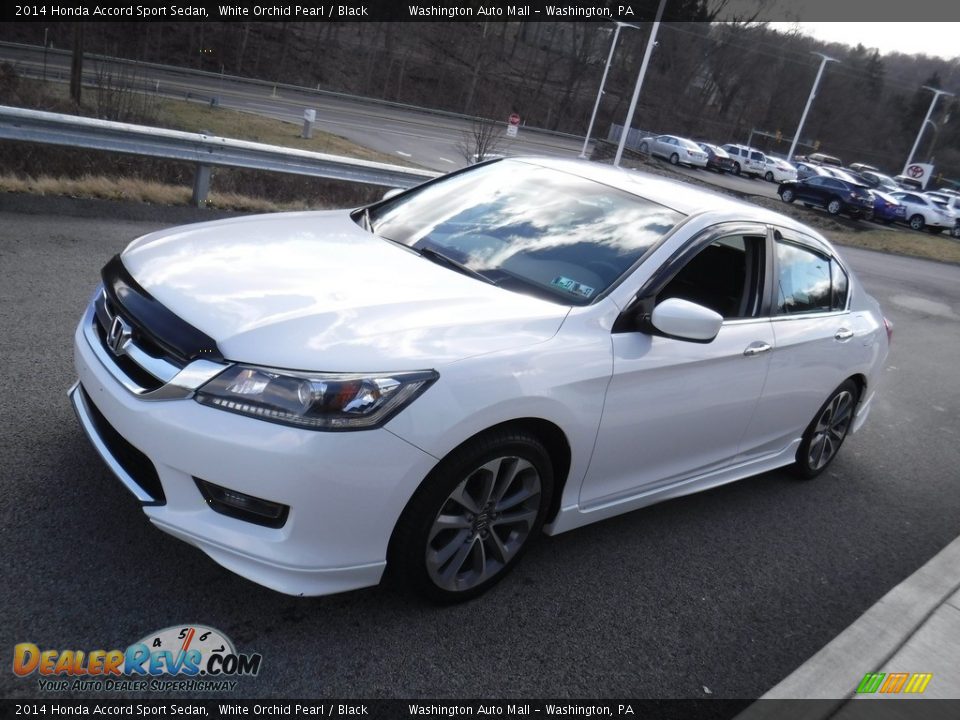 2014 Honda Accord Sport Sedan White Orchid Pearl / Black Photo #6