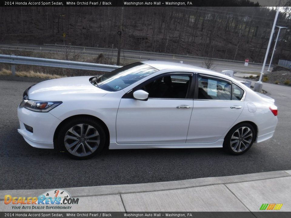 2014 Honda Accord Sport Sedan White Orchid Pearl / Black Photo #7