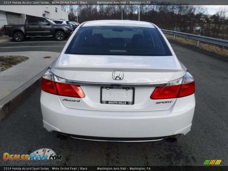 2014 Honda Accord Sport Sedan White Orchid Pearl / Black Photo #9