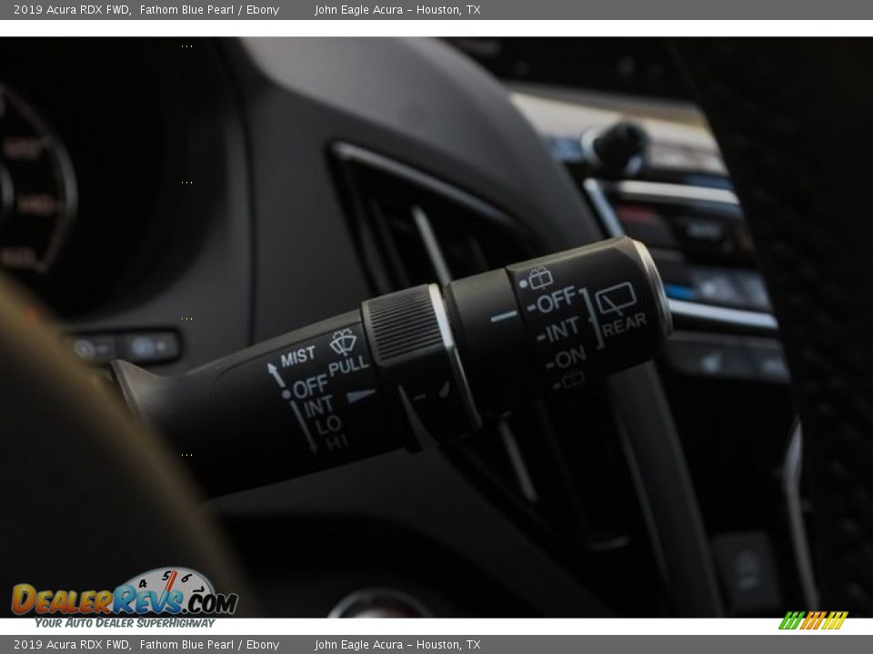 2019 Acura RDX FWD Fathom Blue Pearl / Ebony Photo #34