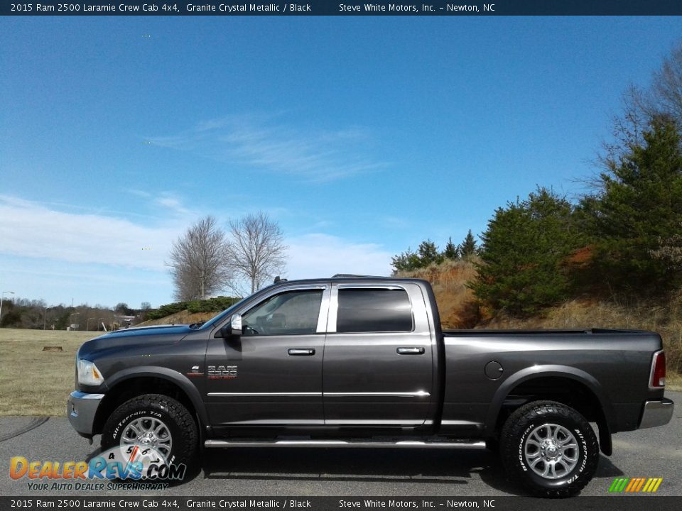 2015 Ram 2500 Laramie Crew Cab 4x4 Granite Crystal Metallic / Black Photo #1