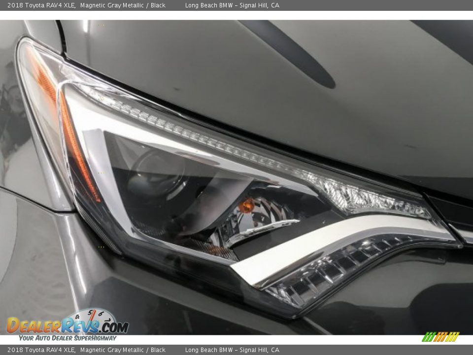2018 Toyota RAV4 XLE Magnetic Gray Metallic / Black Photo #33