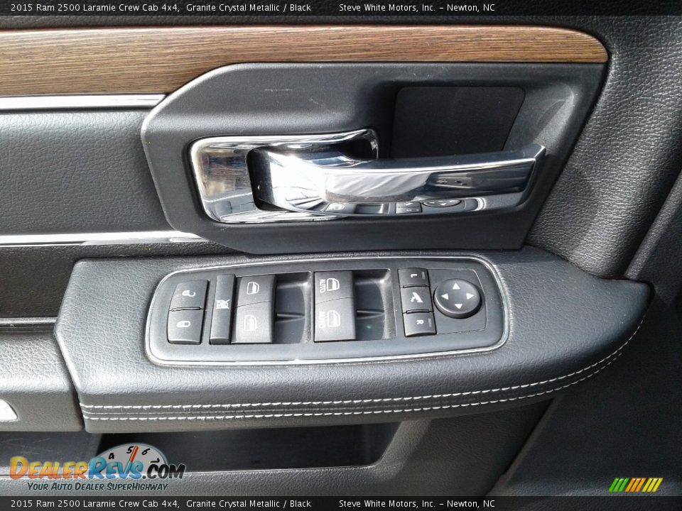 2015 Ram 2500 Laramie Crew Cab 4x4 Granite Crystal Metallic / Black Photo #9