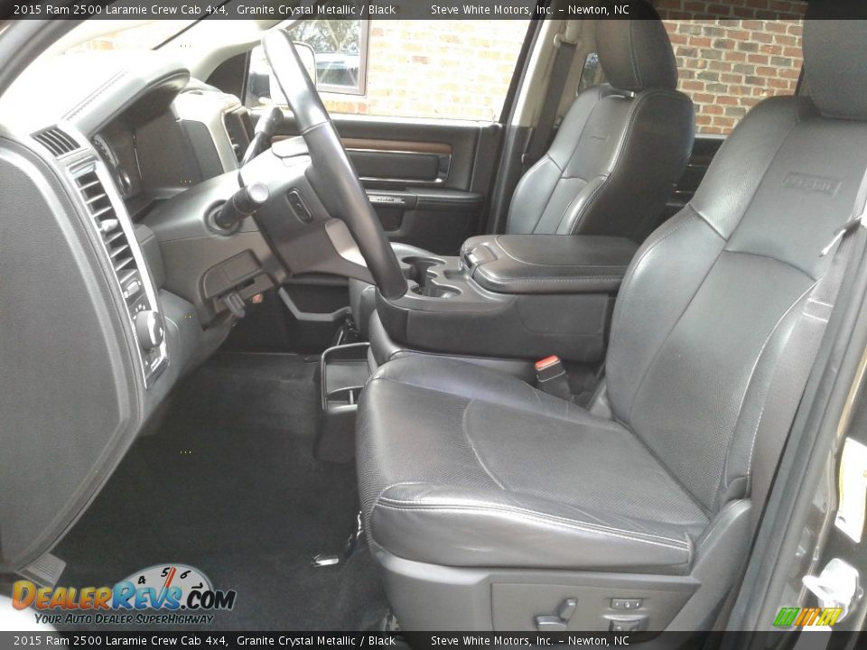 2015 Ram 2500 Laramie Crew Cab 4x4 Granite Crystal Metallic / Black Photo #10