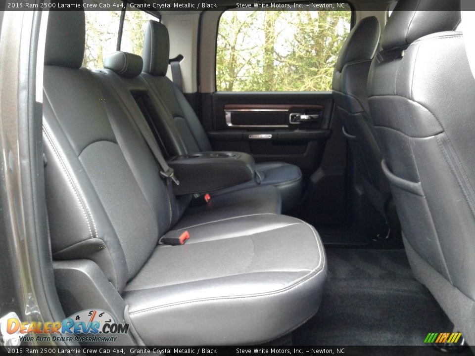 2015 Ram 2500 Laramie Crew Cab 4x4 Granite Crystal Metallic / Black Photo #14
