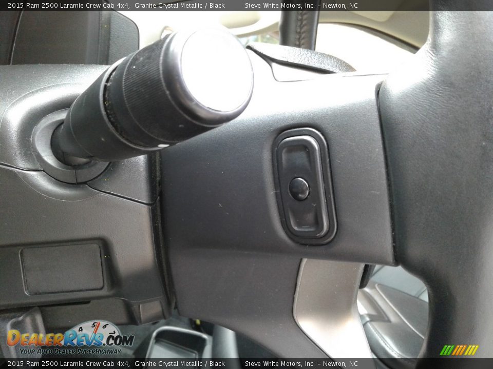 2015 Ram 2500 Laramie Crew Cab 4x4 Granite Crystal Metallic / Black Photo #16