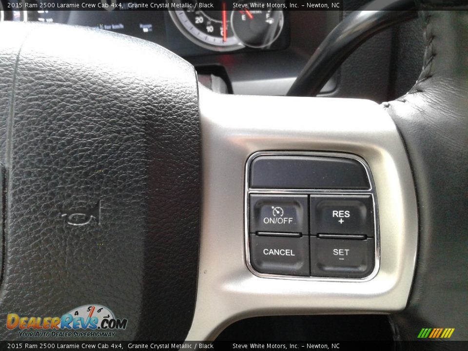 2015 Ram 2500 Laramie Crew Cab 4x4 Granite Crystal Metallic / Black Photo #18