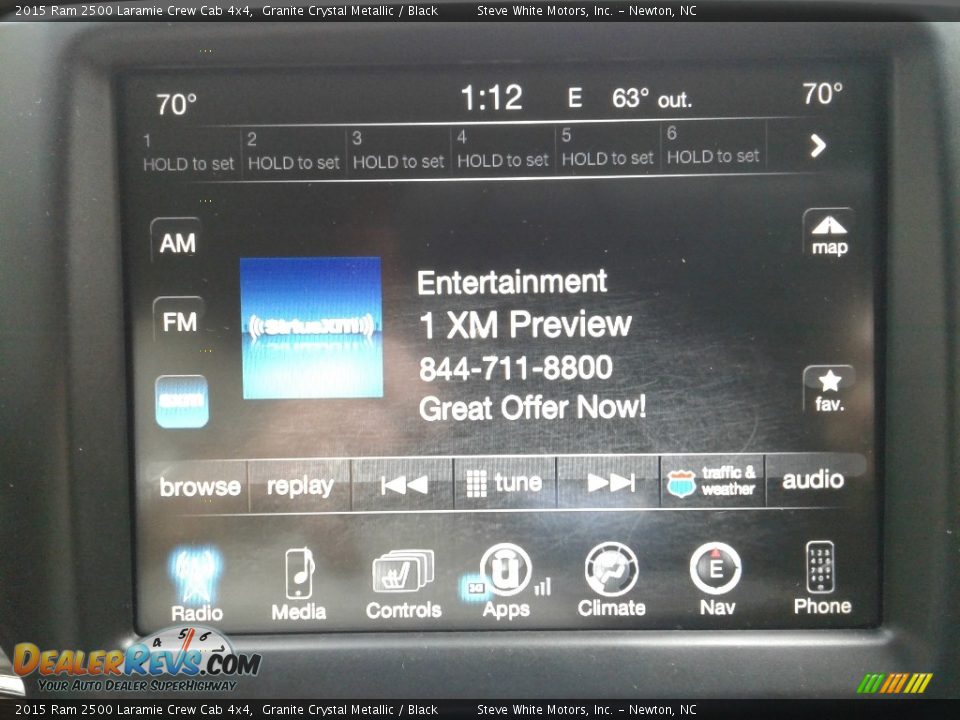 2015 Ram 2500 Laramie Crew Cab 4x4 Granite Crystal Metallic / Black Photo #21