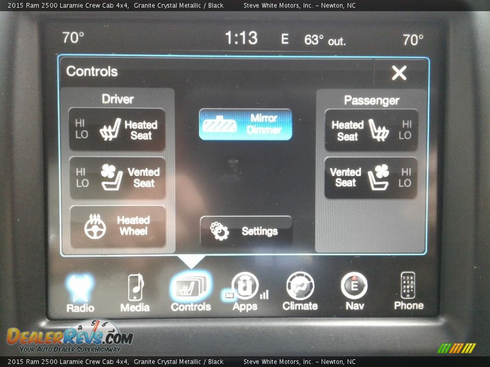 2015 Ram 2500 Laramie Crew Cab 4x4 Granite Crystal Metallic / Black Photo #23