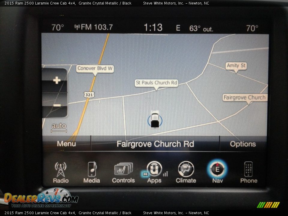 2015 Ram 2500 Laramie Crew Cab 4x4 Granite Crystal Metallic / Black Photo #24