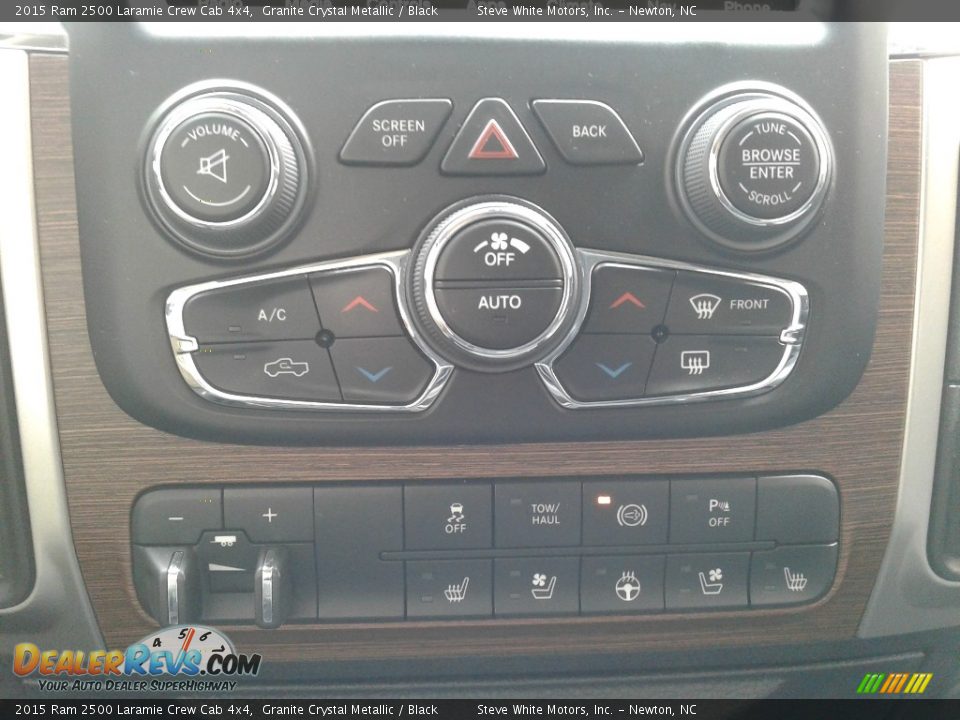 2015 Ram 2500 Laramie Crew Cab 4x4 Granite Crystal Metallic / Black Photo #28