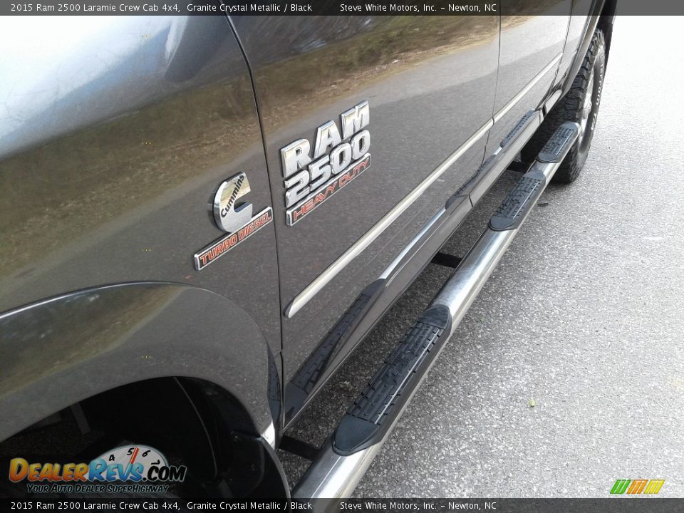 2015 Ram 2500 Laramie Crew Cab 4x4 Granite Crystal Metallic / Black Photo #32