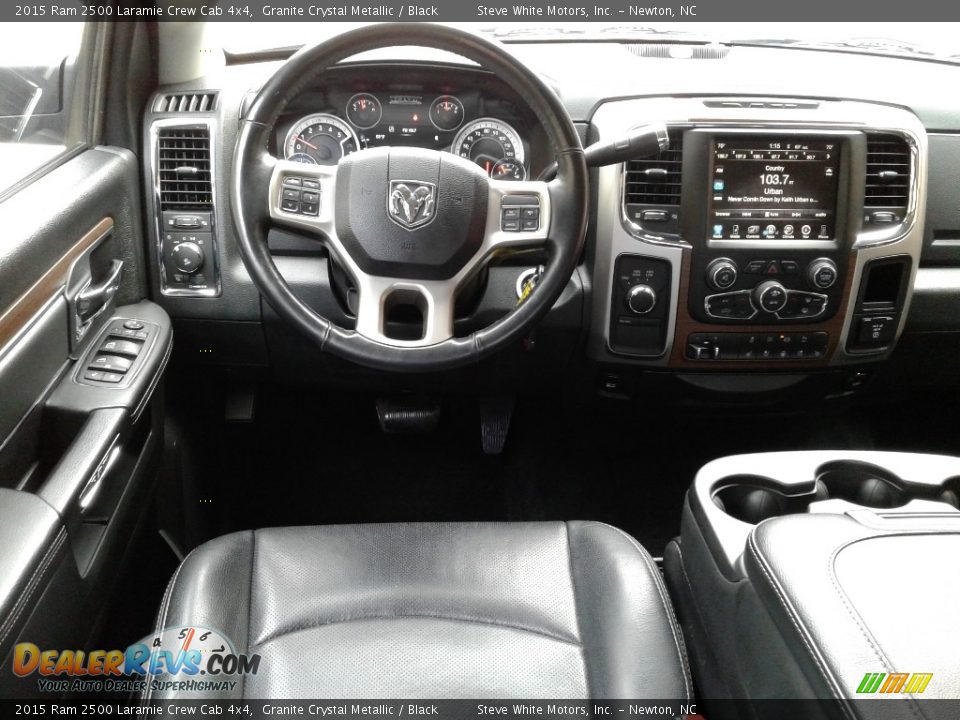 2015 Ram 2500 Laramie Crew Cab 4x4 Granite Crystal Metallic / Black Photo #33