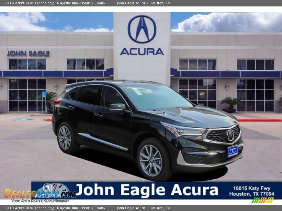 2019 Acura RDX Technology Majestic Black Pearl / Ebony Photo #1
