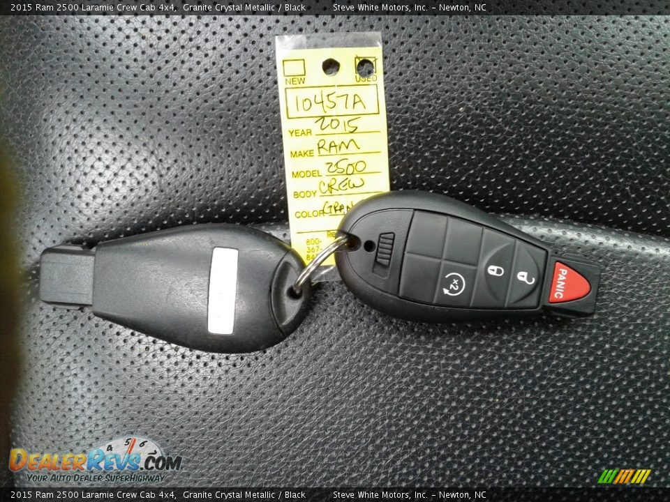 2015 Ram 2500 Laramie Crew Cab 4x4 Granite Crystal Metallic / Black Photo #34