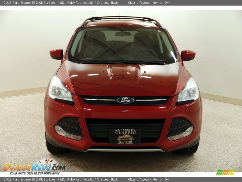 2013 Ford Escape SE 2.0L EcoBoost 4WD Ruby Red Metallic / Charcoal Black Photo #2