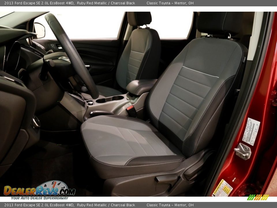 2013 Ford Escape SE 2.0L EcoBoost 4WD Ruby Red Metallic / Charcoal Black Photo #5