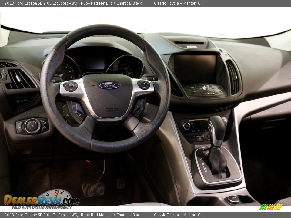 2013 Ford Escape SE 2.0L EcoBoost 4WD Ruby Red Metallic / Charcoal Black Photo #6