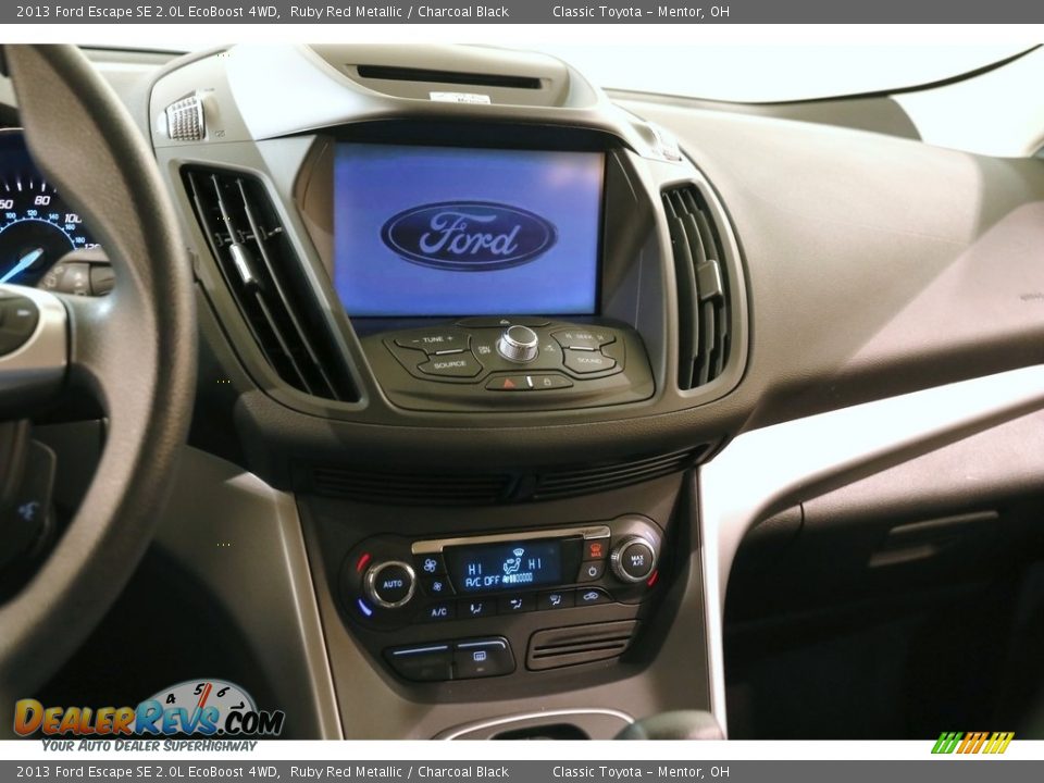 2013 Ford Escape SE 2.0L EcoBoost 4WD Ruby Red Metallic / Charcoal Black Photo #9