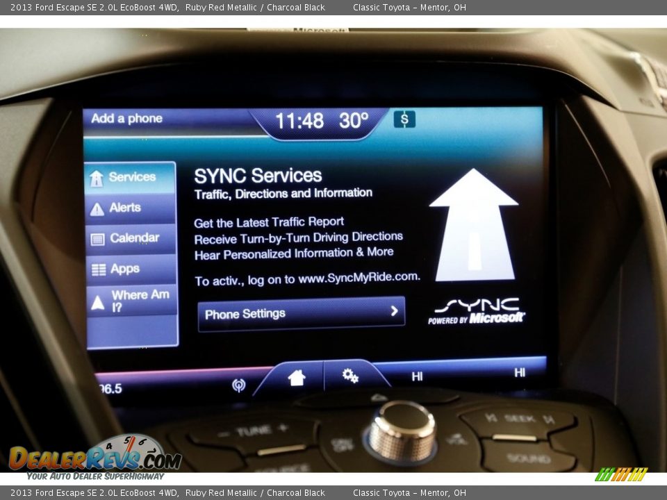 2013 Ford Escape SE 2.0L EcoBoost 4WD Ruby Red Metallic / Charcoal Black Photo #14