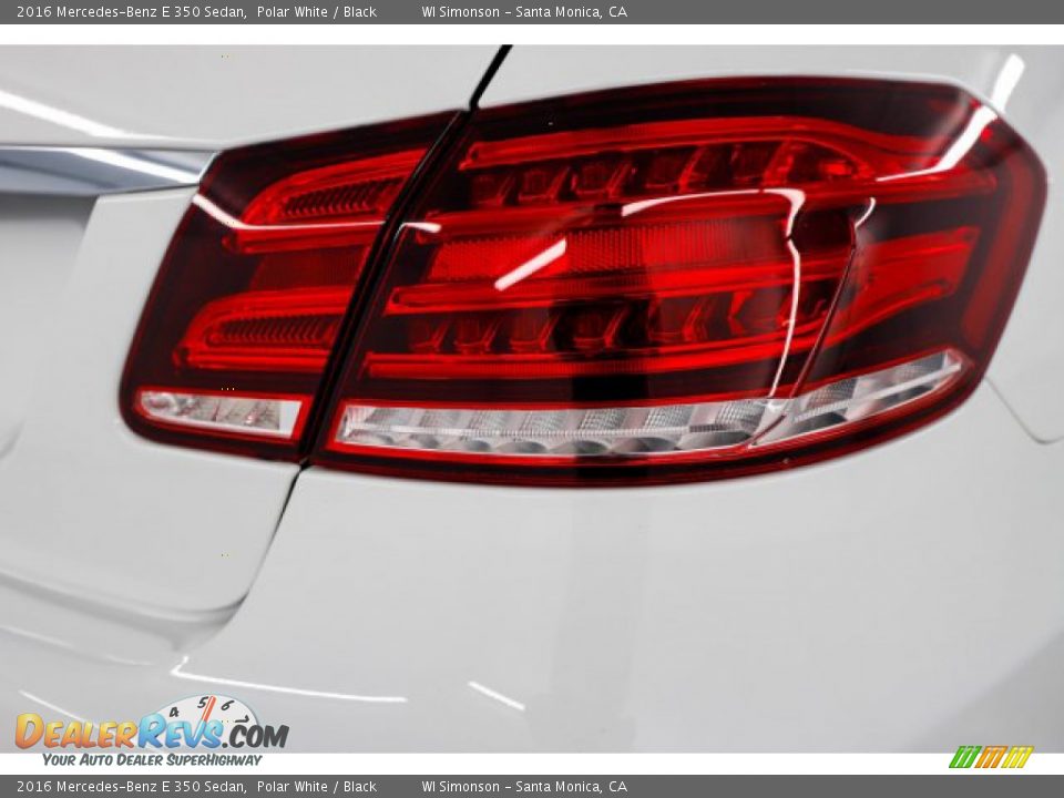 2016 Mercedes-Benz E 350 Sedan Polar White / Black Photo #5