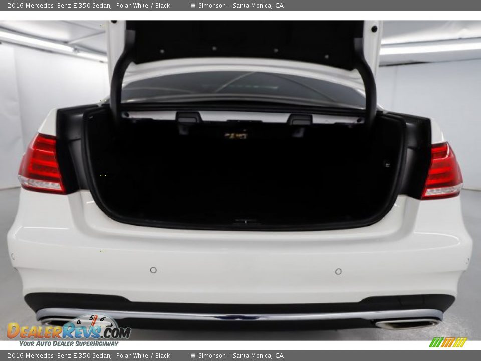 2016 Mercedes-Benz E 350 Sedan Polar White / Black Photo #7