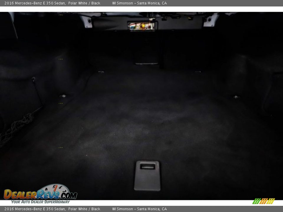 2016 Mercedes-Benz E 350 Sedan Polar White / Black Photo #8
