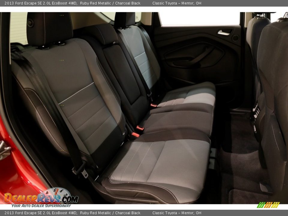 2013 Ford Escape SE 2.0L EcoBoost 4WD Ruby Red Metallic / Charcoal Black Photo #17