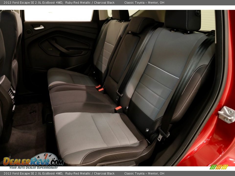2013 Ford Escape SE 2.0L EcoBoost 4WD Ruby Red Metallic / Charcoal Black Photo #18