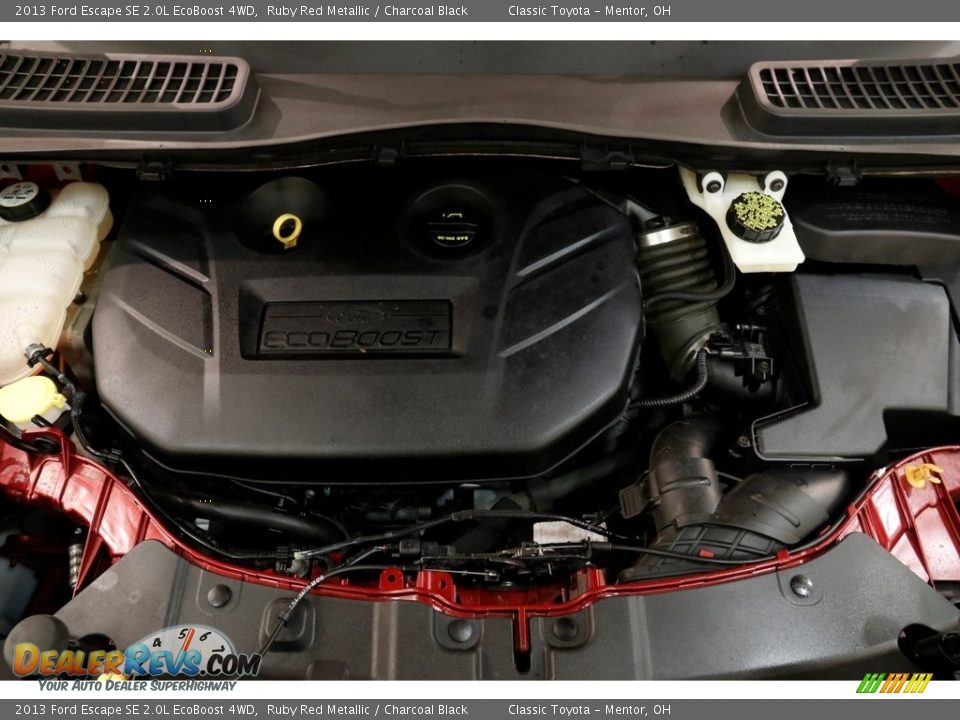 2013 Ford Escape SE 2.0L EcoBoost 4WD Ruby Red Metallic / Charcoal Black Photo #20