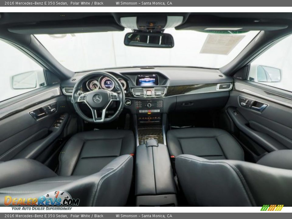 2016 Mercedes-Benz E 350 Sedan Polar White / Black Photo #22