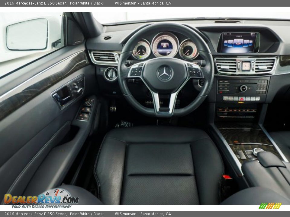 2016 Mercedes-Benz E 350 Sedan Polar White / Black Photo #23