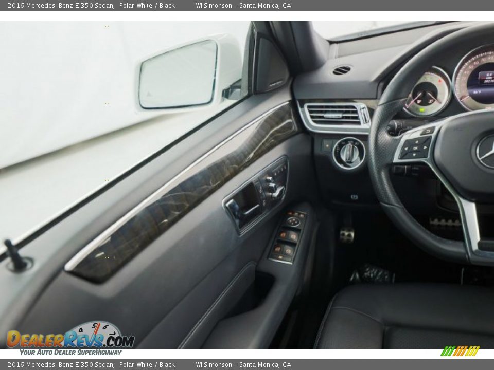 2016 Mercedes-Benz E 350 Sedan Polar White / Black Photo #24