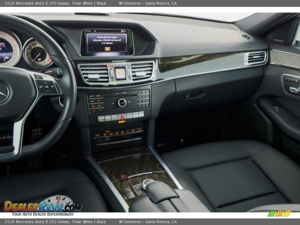 2016 Mercedes-Benz E 350 Sedan Polar White / Black Photo #25