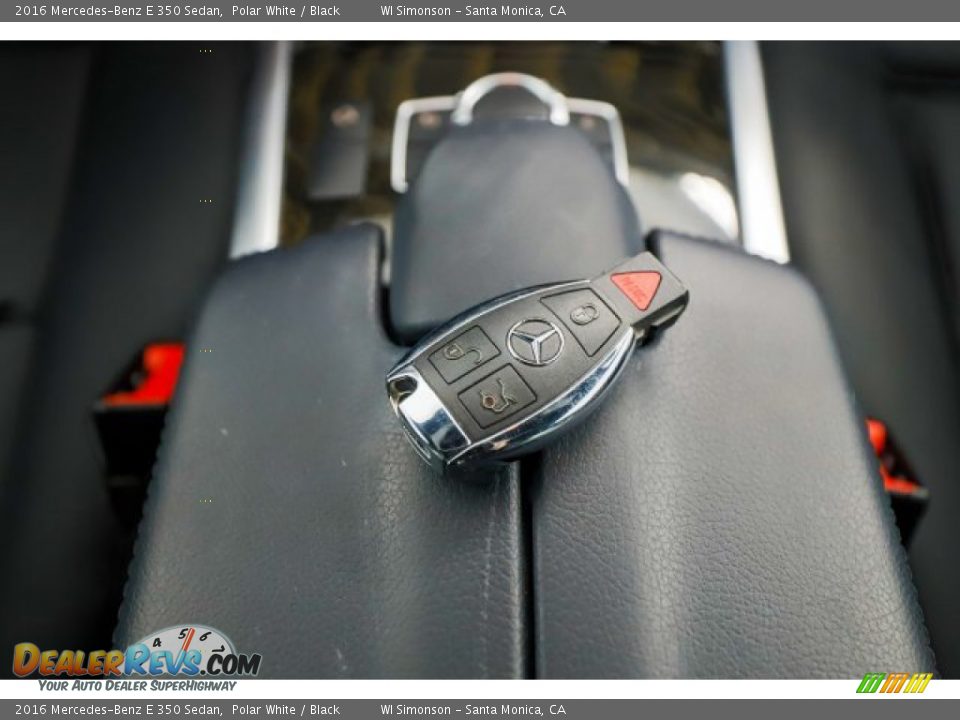 2016 Mercedes-Benz E 350 Sedan Polar White / Black Photo #28