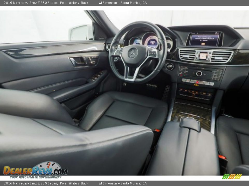 2016 Mercedes-Benz E 350 Sedan Polar White / Black Photo #29