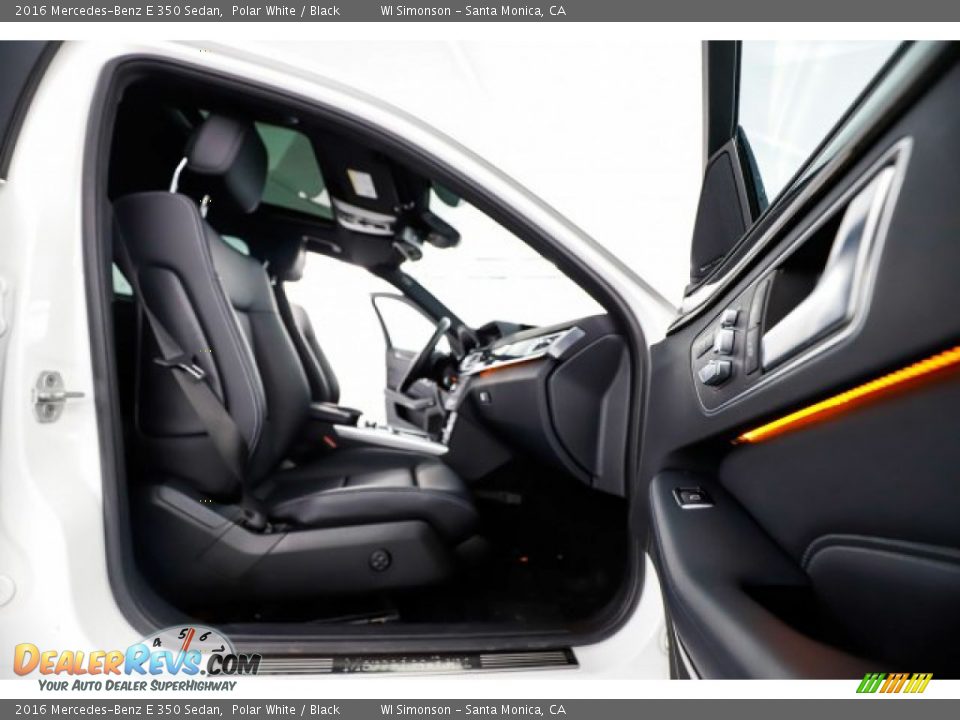 2016 Mercedes-Benz E 350 Sedan Polar White / Black Photo #30
