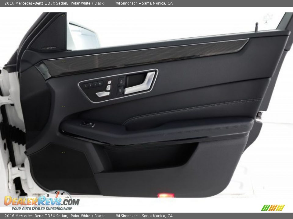 2016 Mercedes-Benz E 350 Sedan Polar White / Black Photo #31