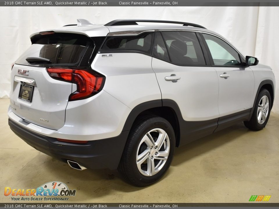 2018 GMC Terrain SLE AWD Quicksilver Metallic / ­Jet Black Photo #2