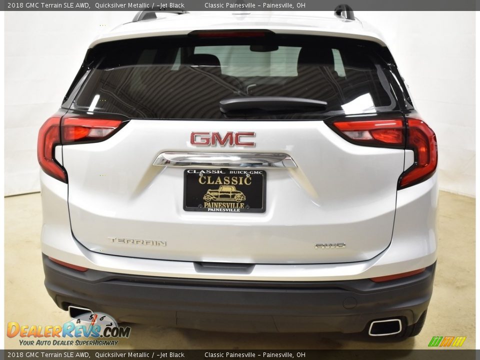 2018 GMC Terrain SLE AWD Quicksilver Metallic / ­Jet Black Photo #3
