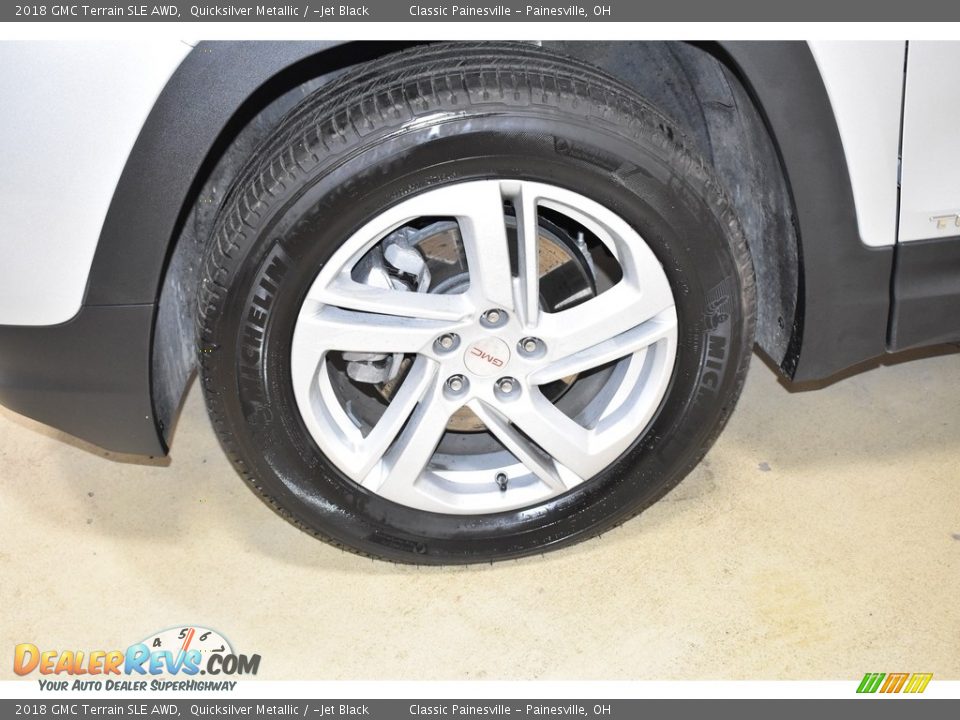 2018 GMC Terrain SLE AWD Quicksilver Metallic / ­Jet Black Photo #5