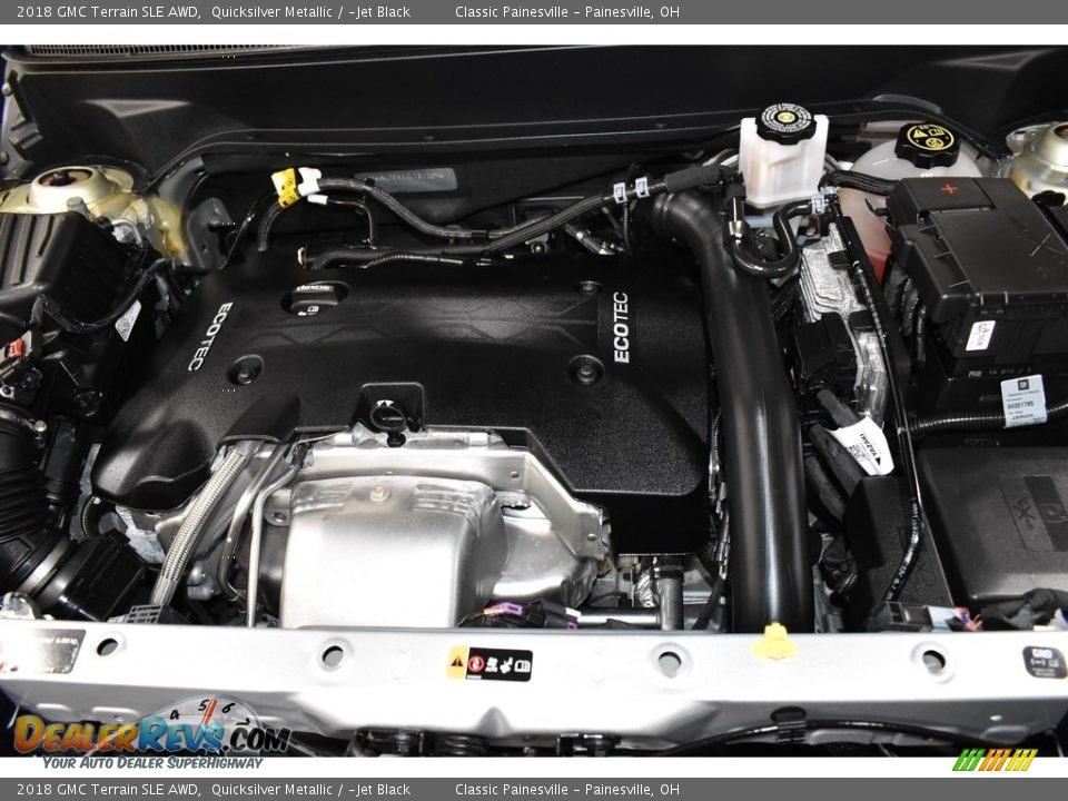 2018 GMC Terrain SLE AWD Quicksilver Metallic / ­Jet Black Photo #6